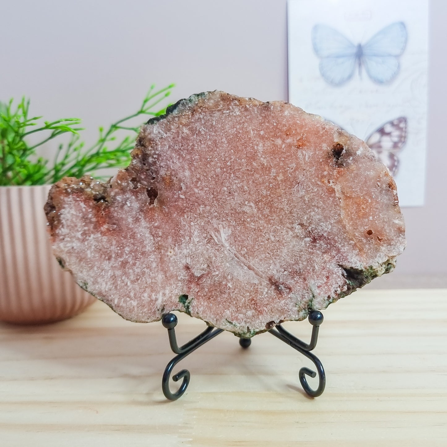 Metal Black Slab/Specimen Stand