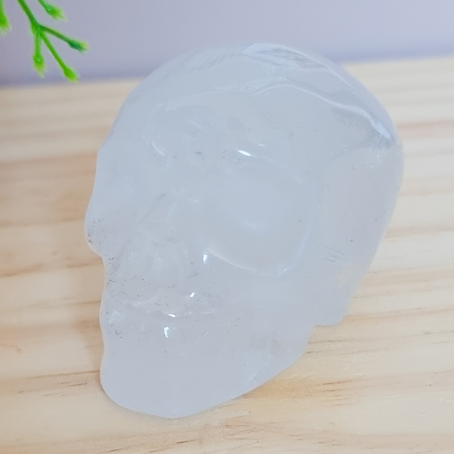 Clear Quartz Skull