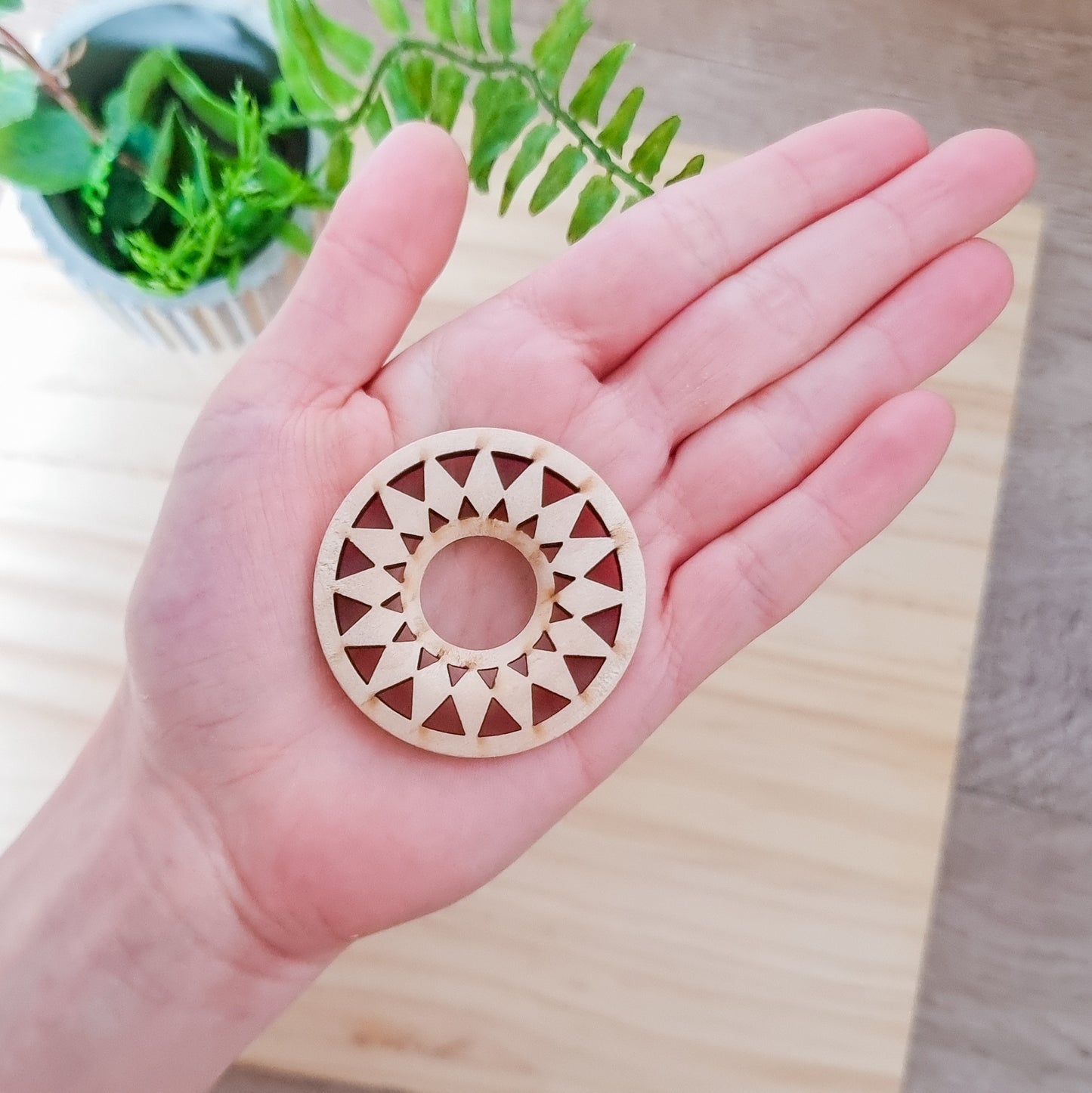 Wooden Sphere Stands
