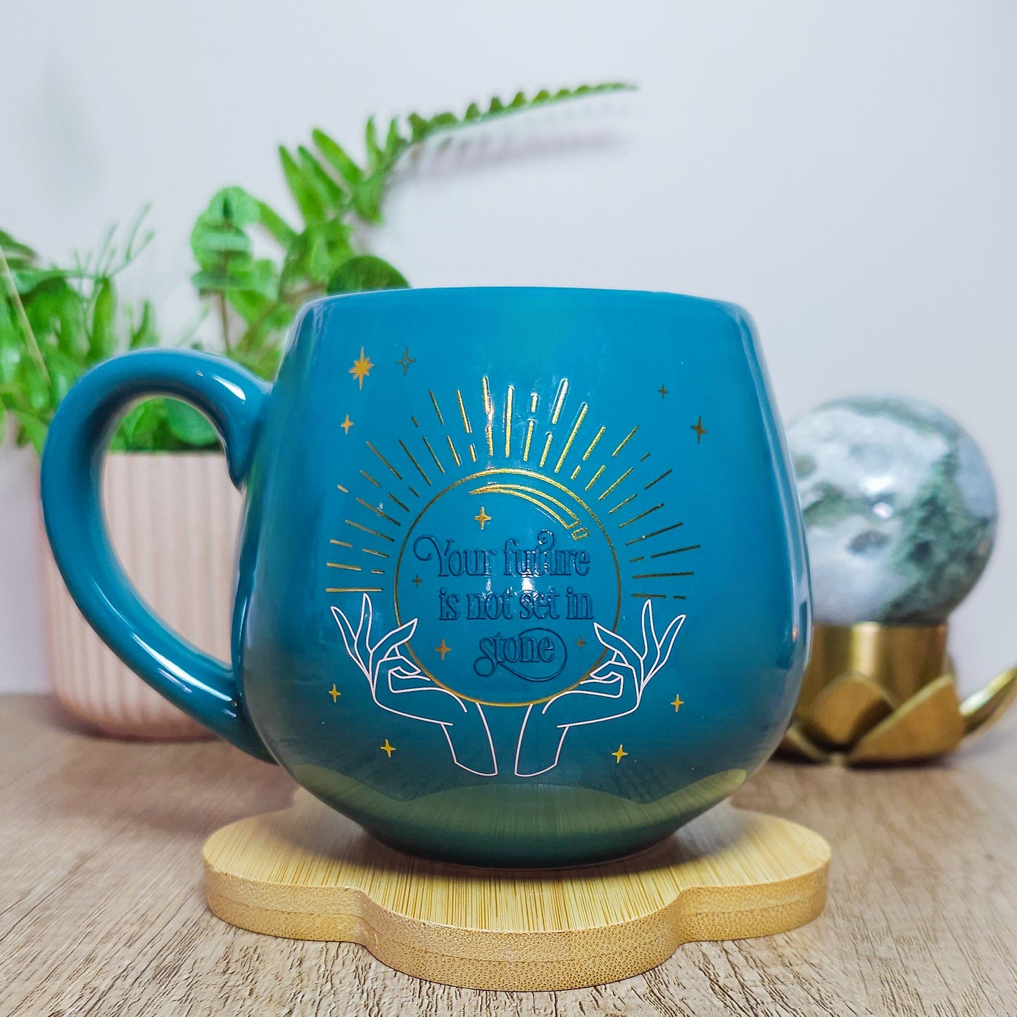 Fortune Teller Colour Changing Mug "Your future is not set in stone"
