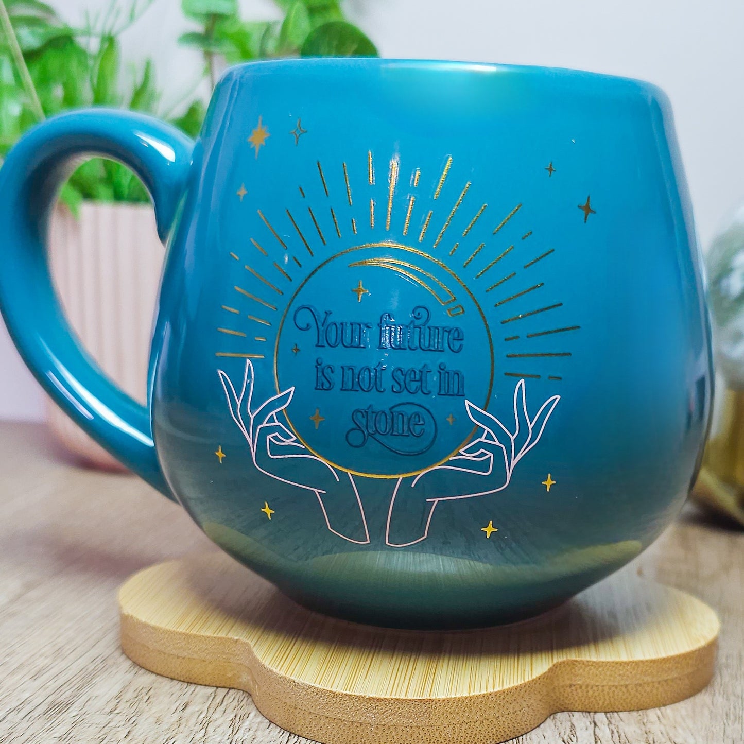 Fortune Teller Colour Changing Mug "Your future is not set in stone"