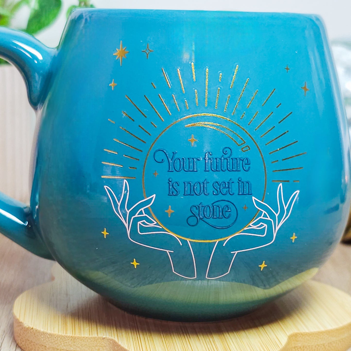 Fortune Teller Colour Changing Mug "Your future is not set in stone"
