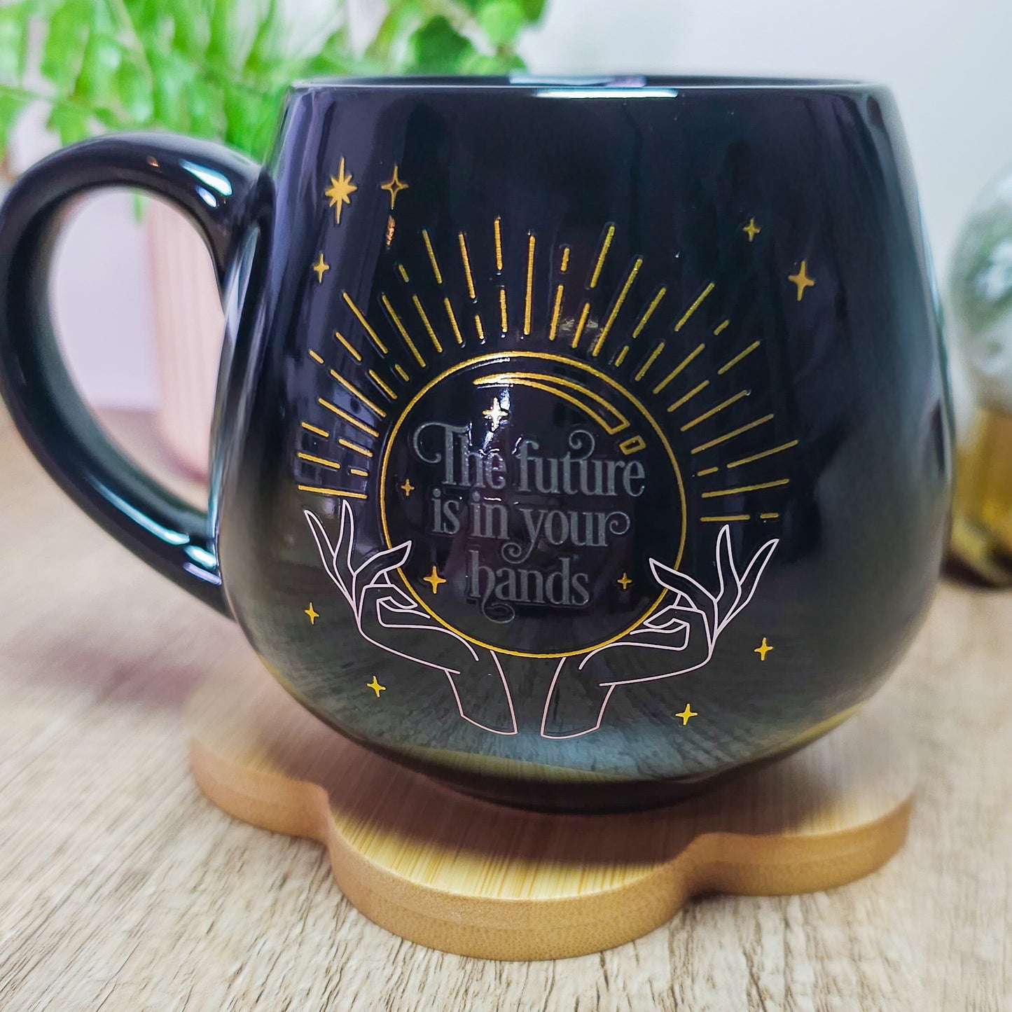 Fortune Teller Colour Changing Mug "The future is in your hands"