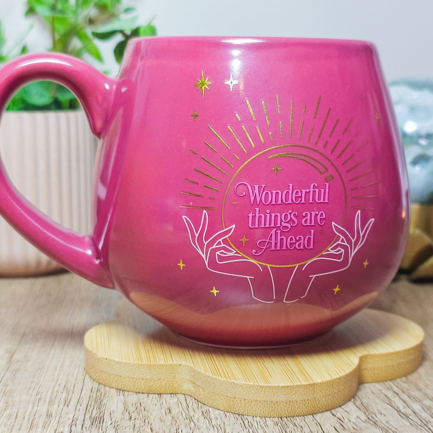 Fortune Teller Colour Changing Mug "Wonderful things are ahead"