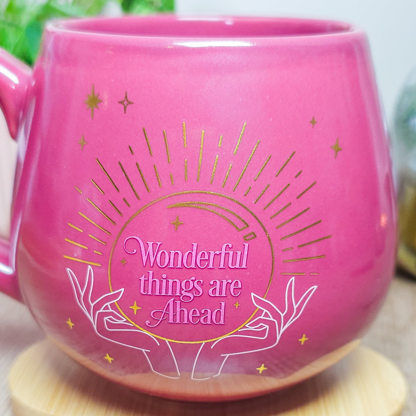 Fortune Teller Colour Changing Mug "Wonderful things are ahead"