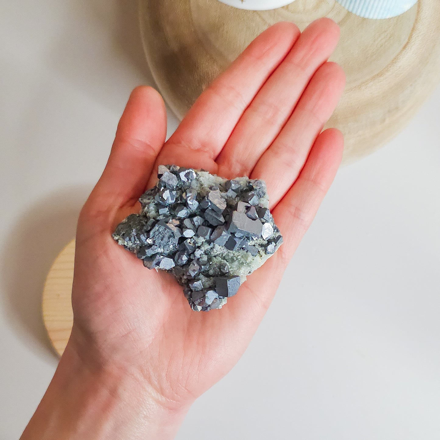 Galena with Quartz specimen