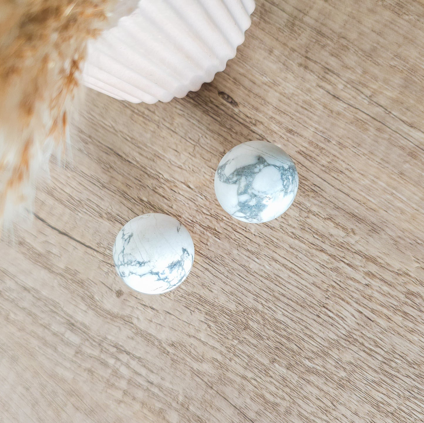 Small Howlite Spheres