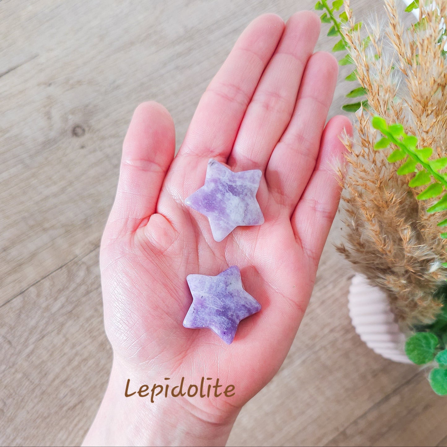 Small Crystal Star Carvings