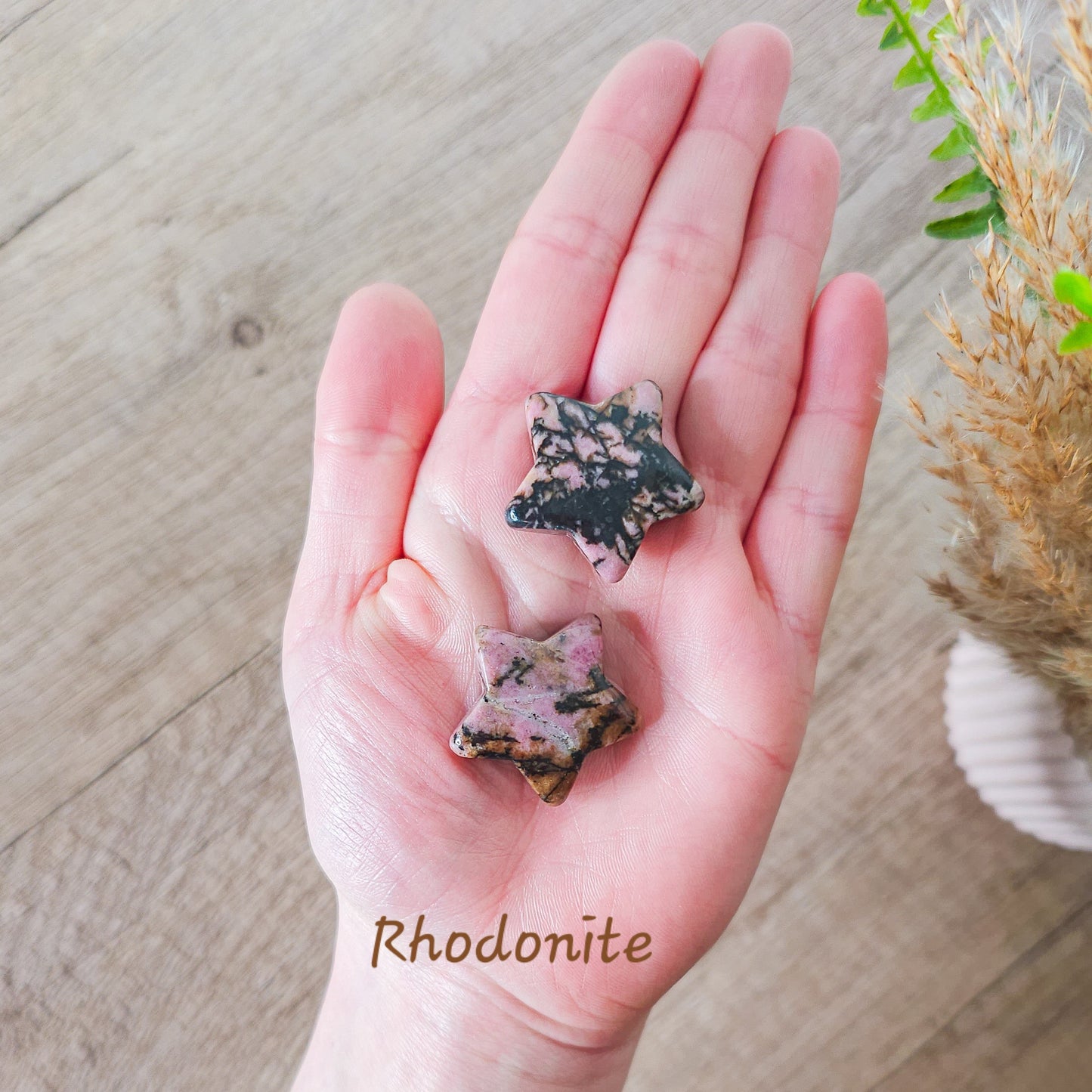 Small Crystal Star Carvings