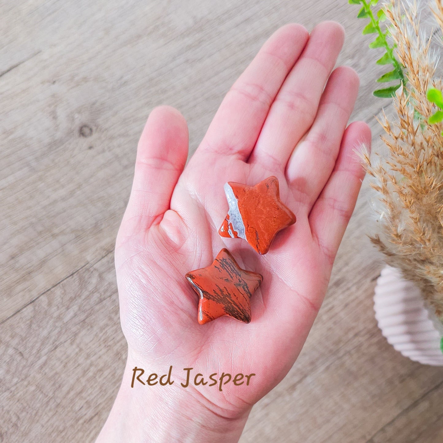Small Crystal Star Carvings