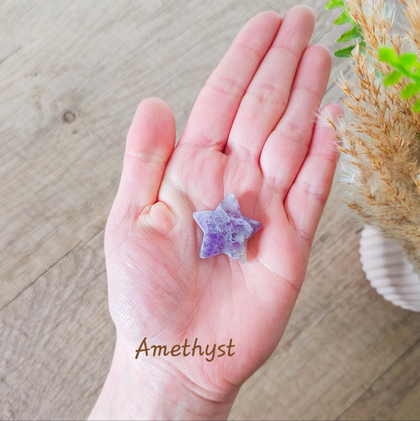 Small Crystal Star Carvings