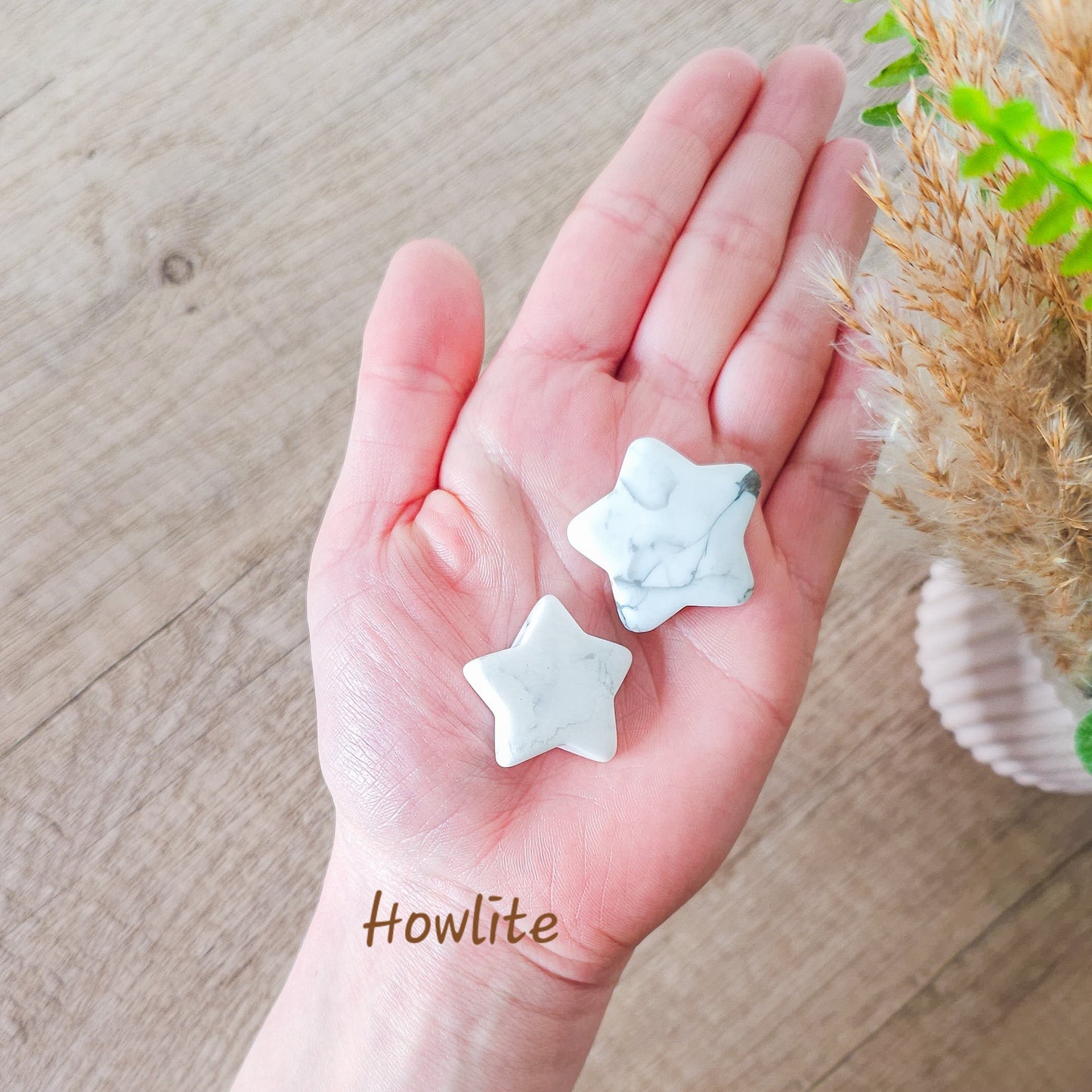 Small Crystal Star Carvings