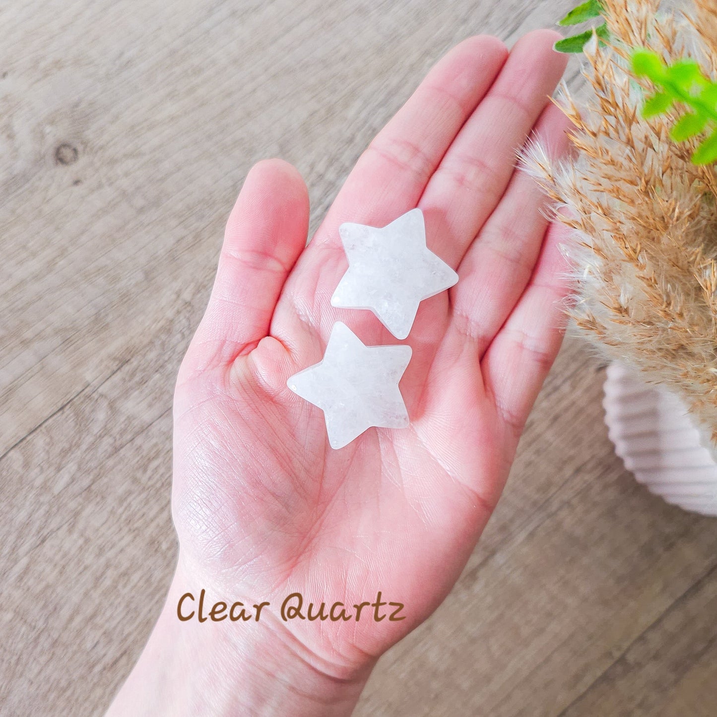 Small Crystal Star Carvings