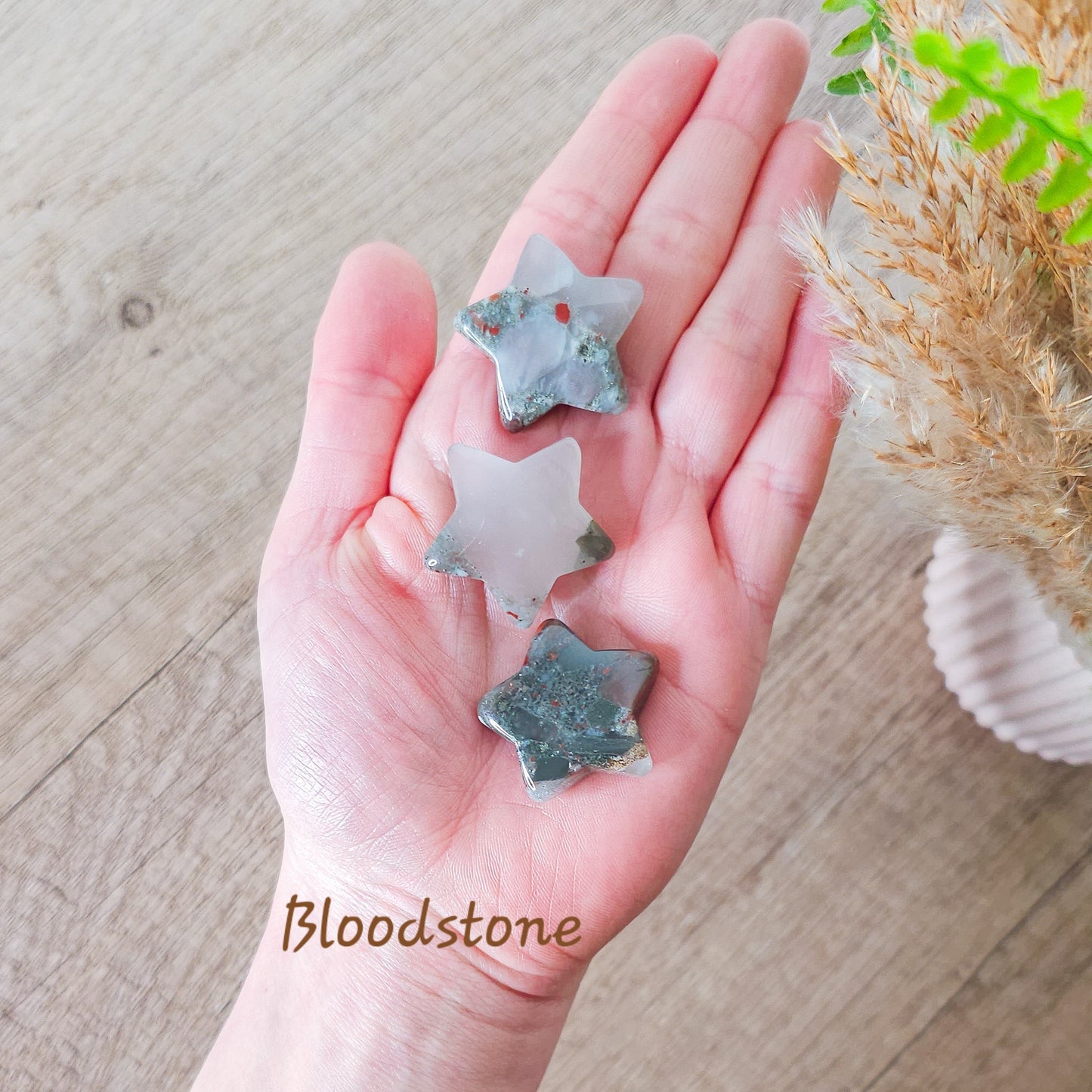 Small Crystal Star Carvings