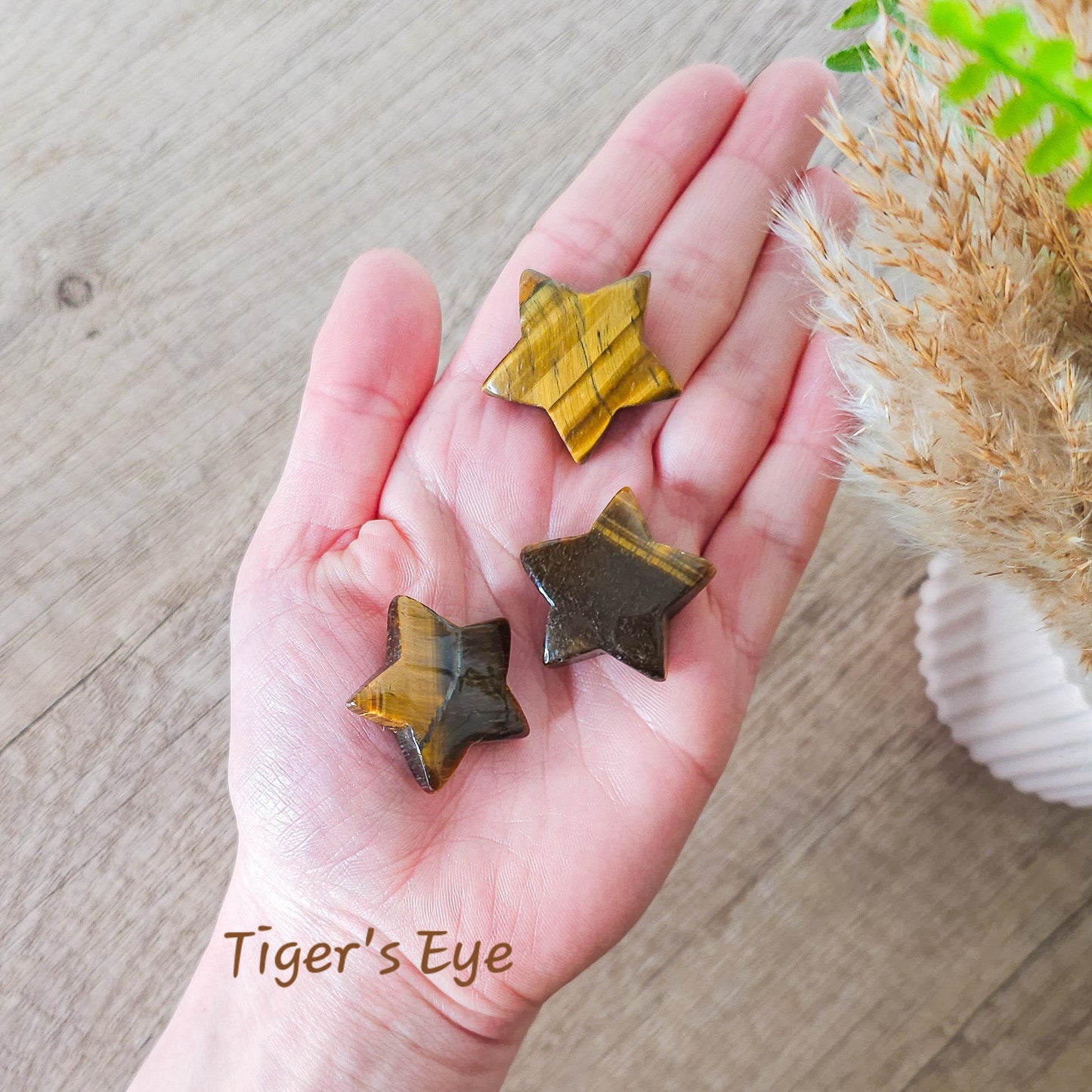 Small Crystal Star Carvings
