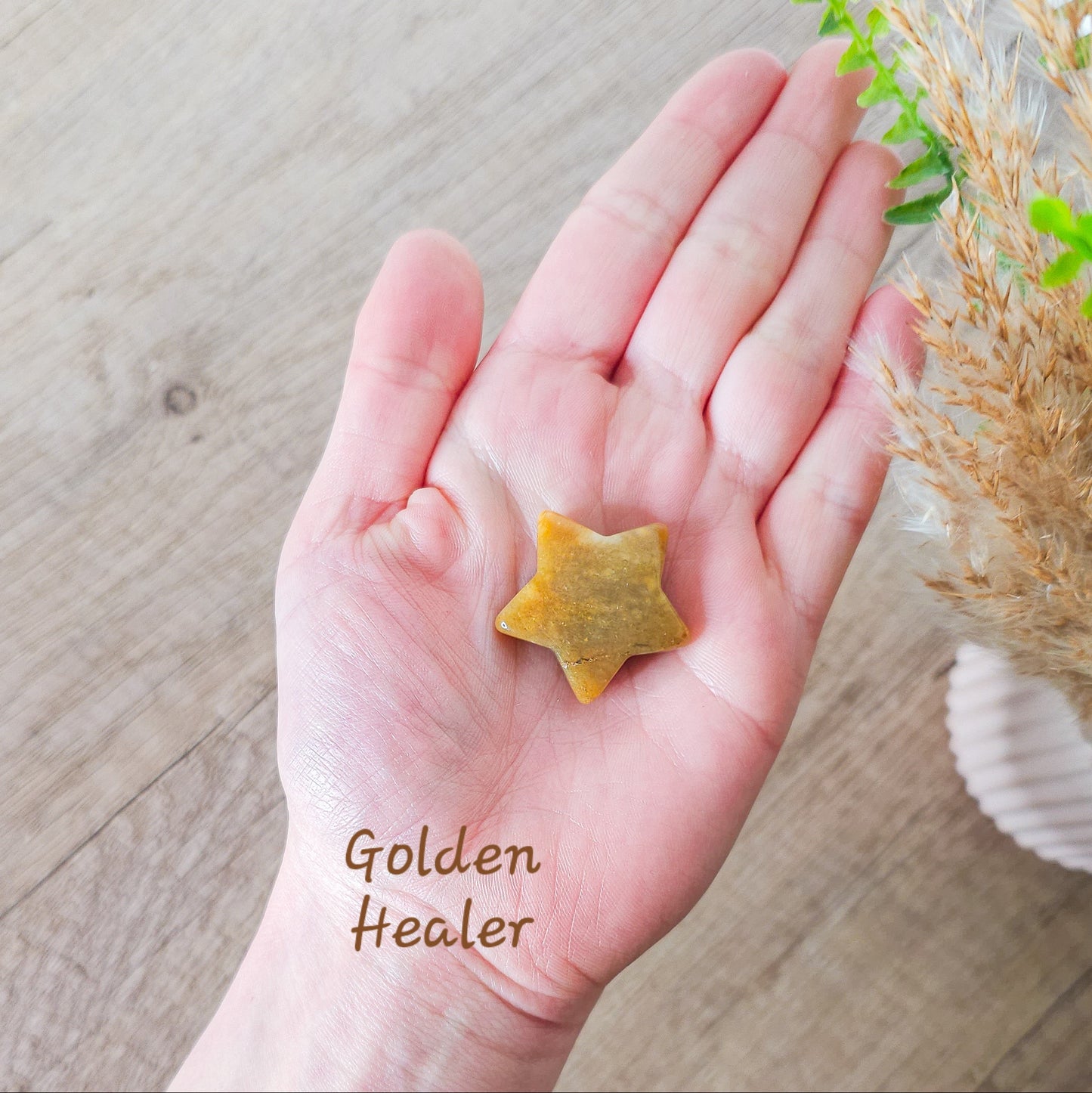 Small Crystal Star Carvings