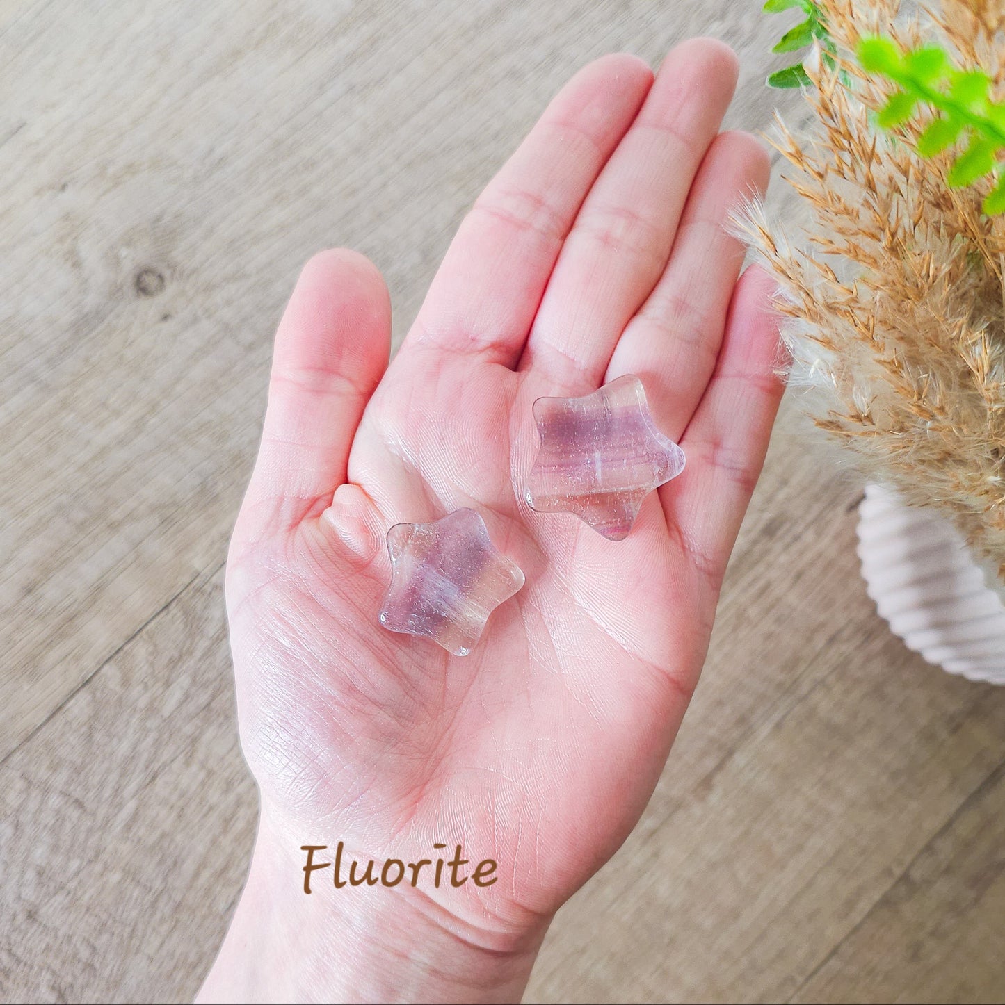 Small Crystal Star Carvings