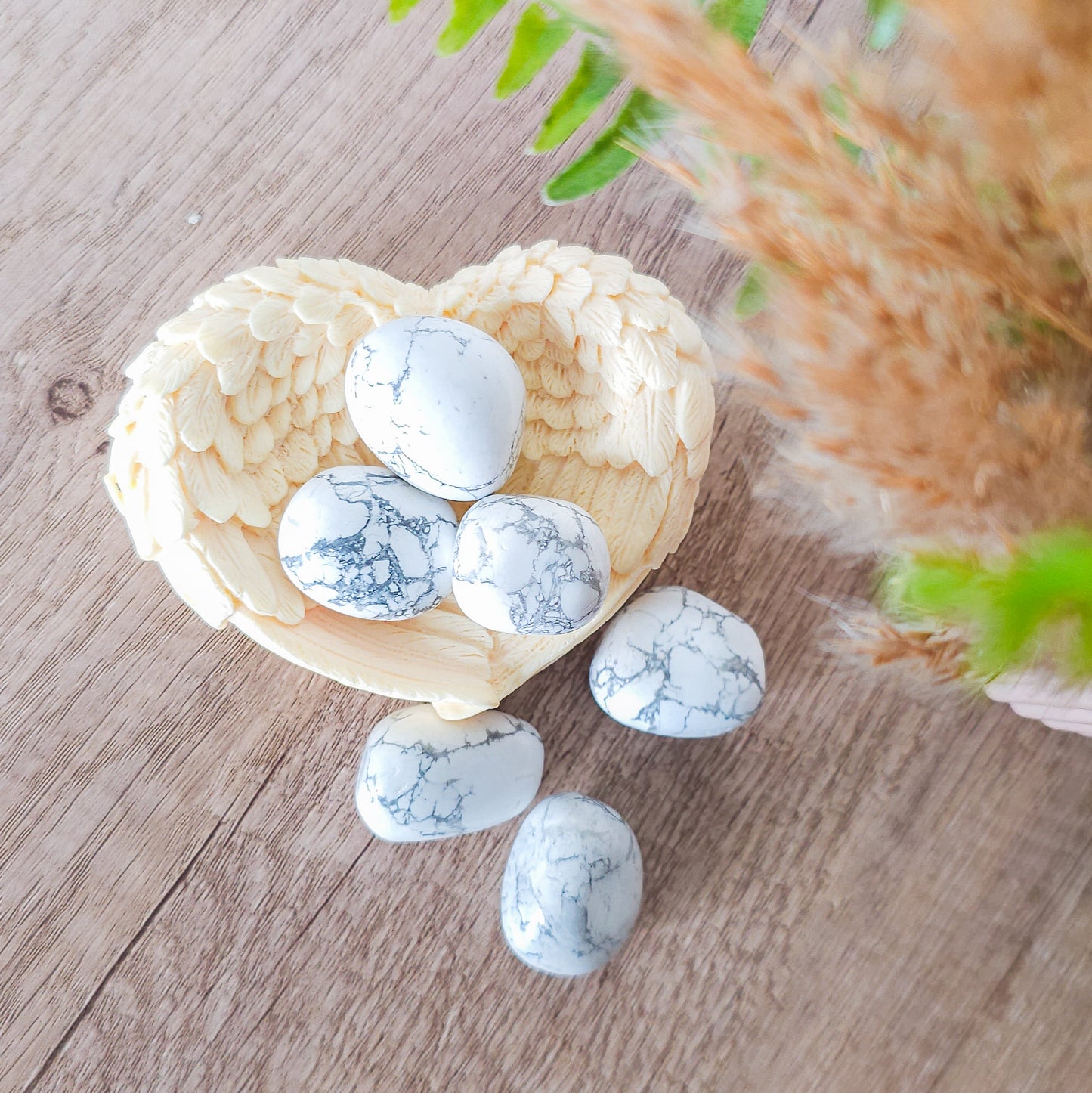 Howlite Tumbled Stone