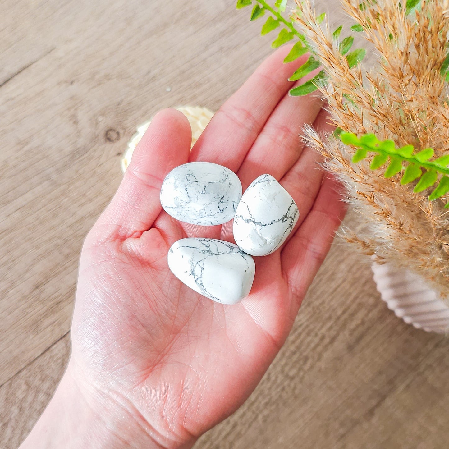 Howlite Tumbled Stone