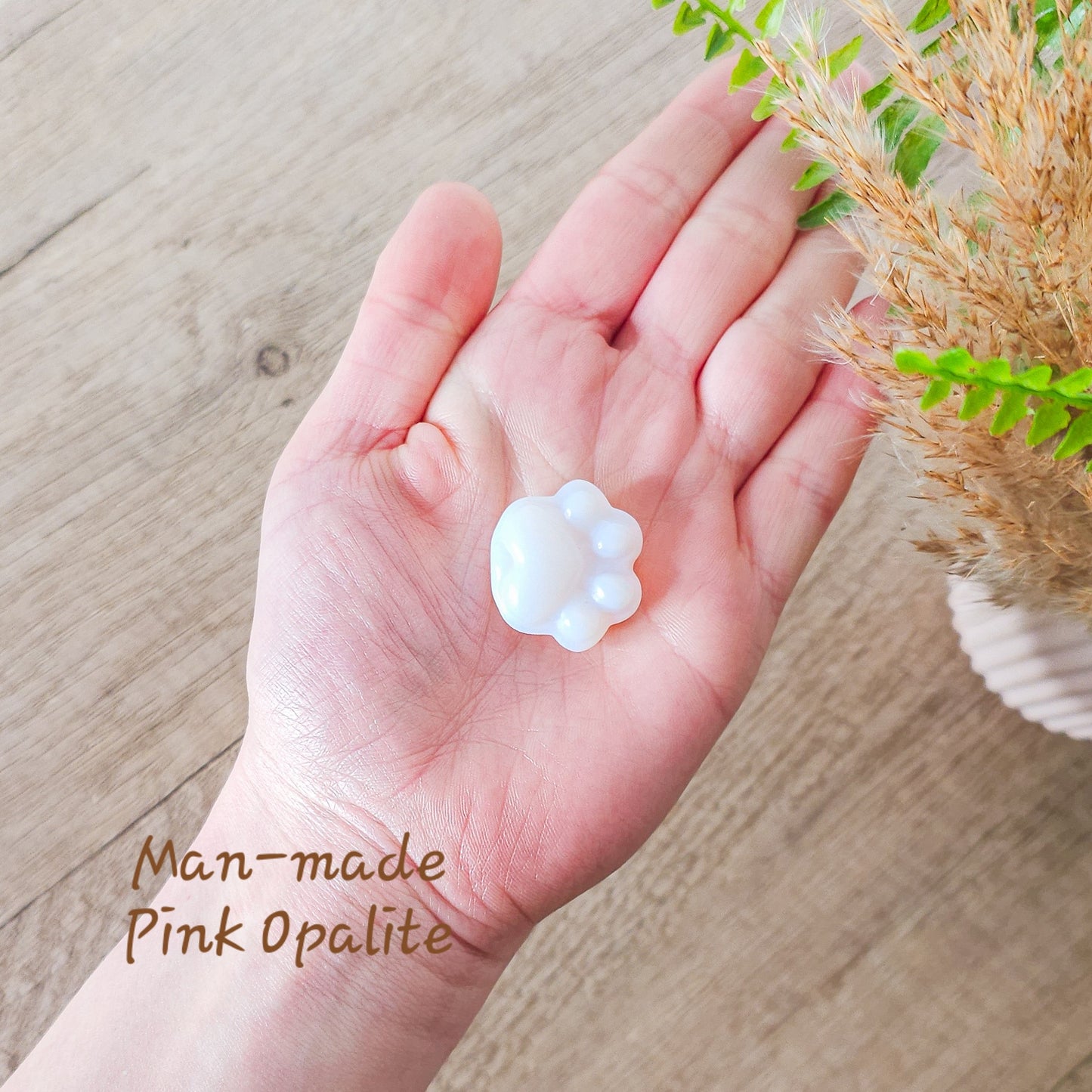 Small Crystal Pet Paws Carvings