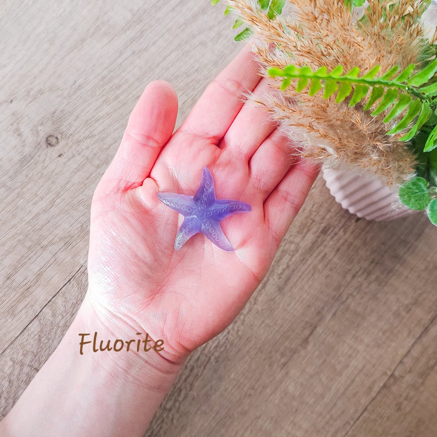 Crystal Starfish Carving