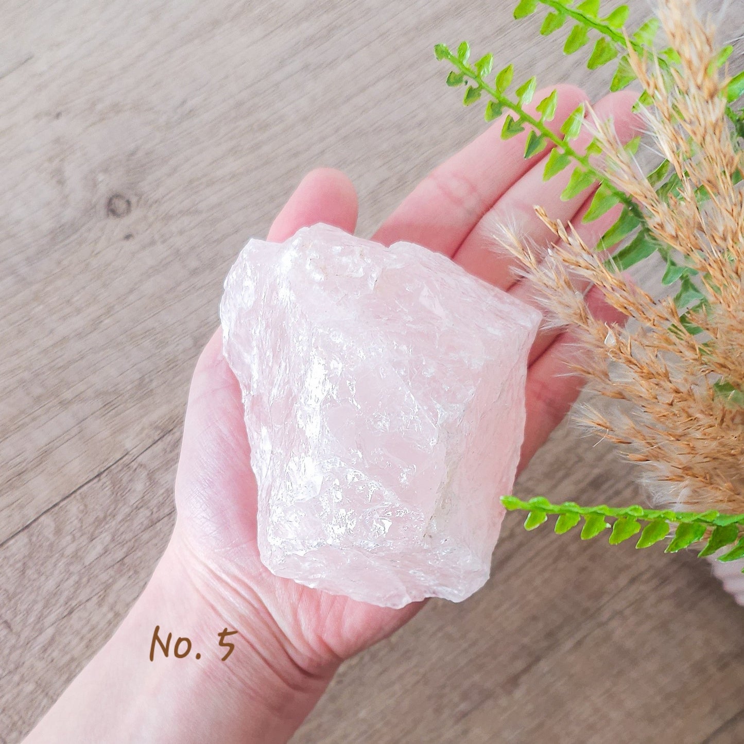 Rose Quartz Raw Stone -Extra Large