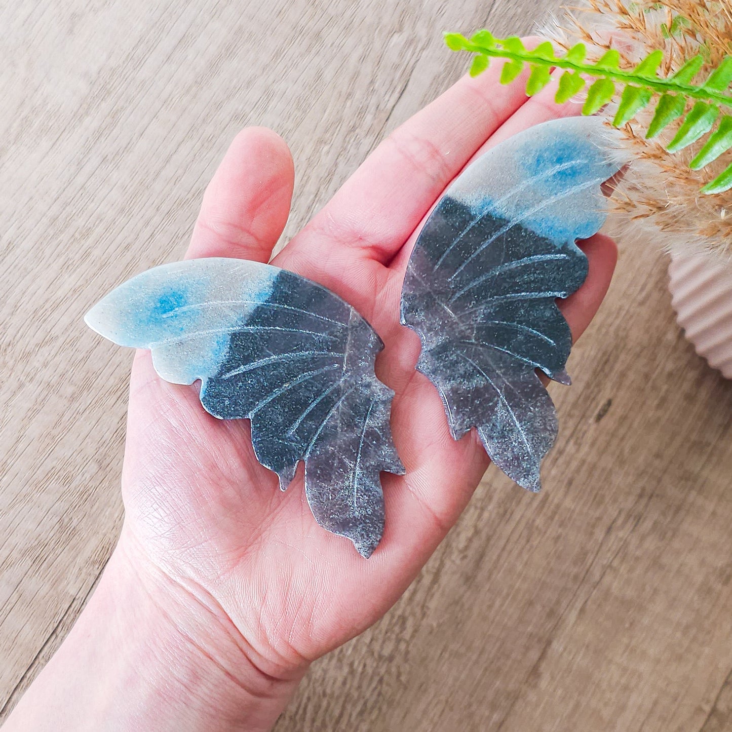 Trolleite Butterfly Wings on the stand