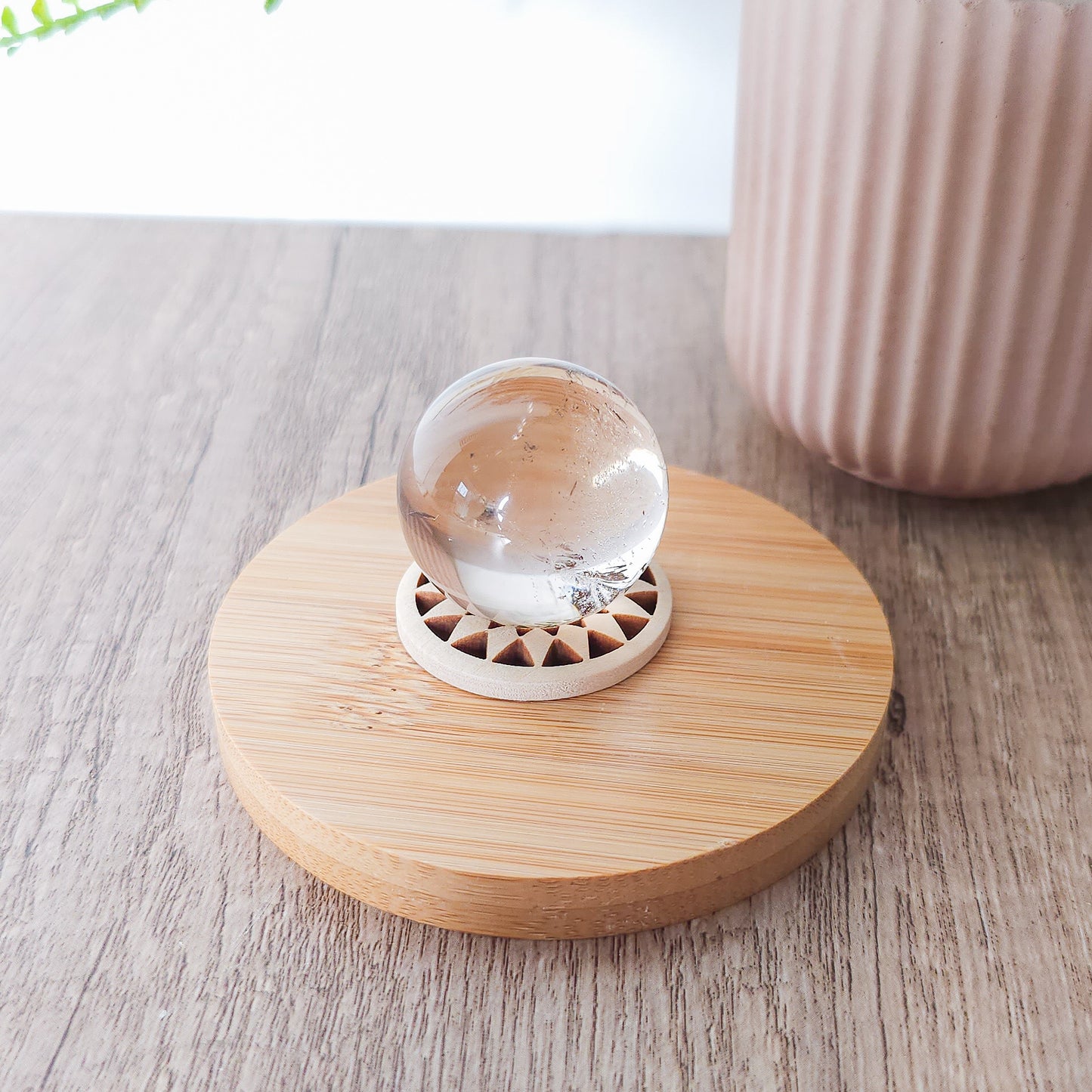Smoky Quartz Sphere with stand