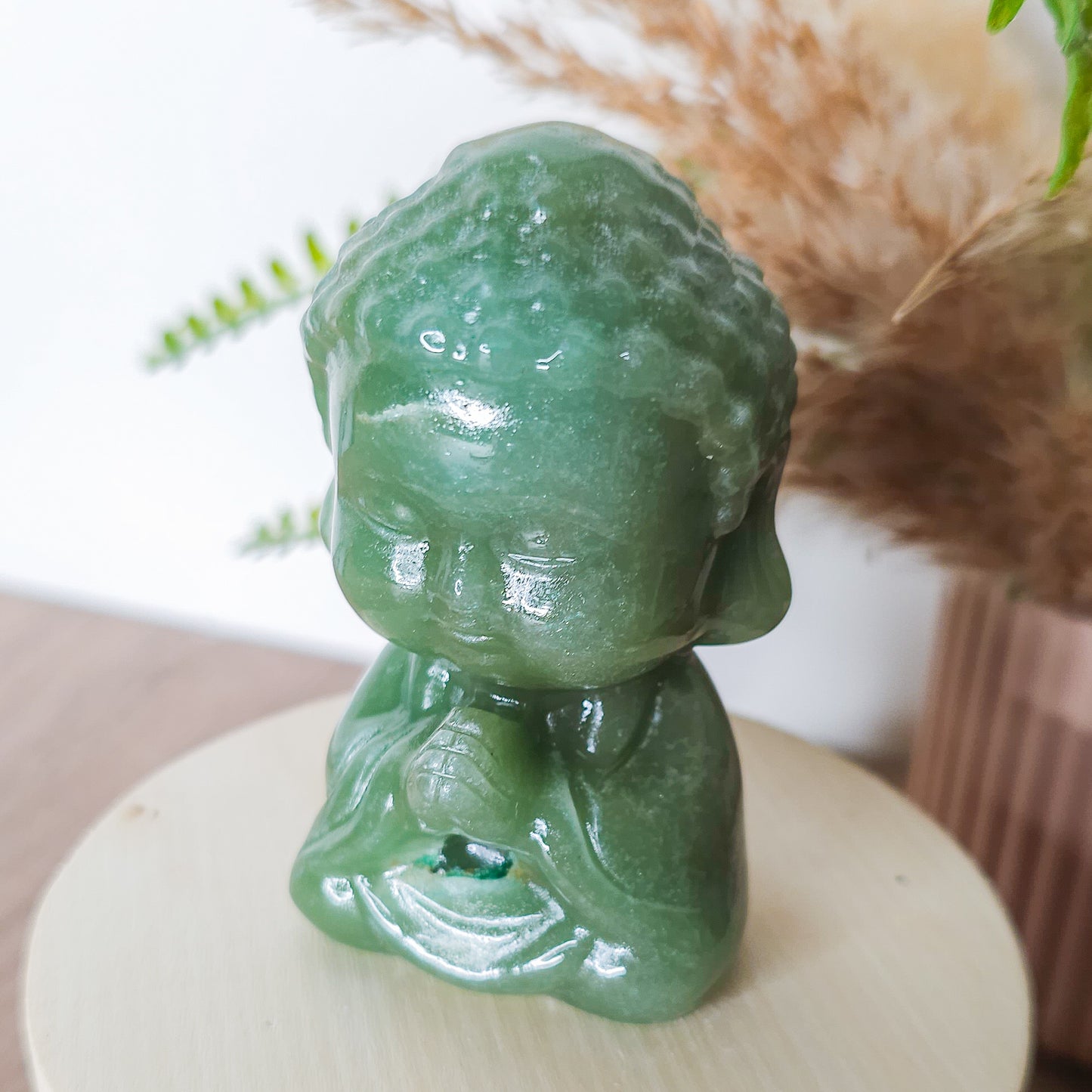Green Aventurine Buddha