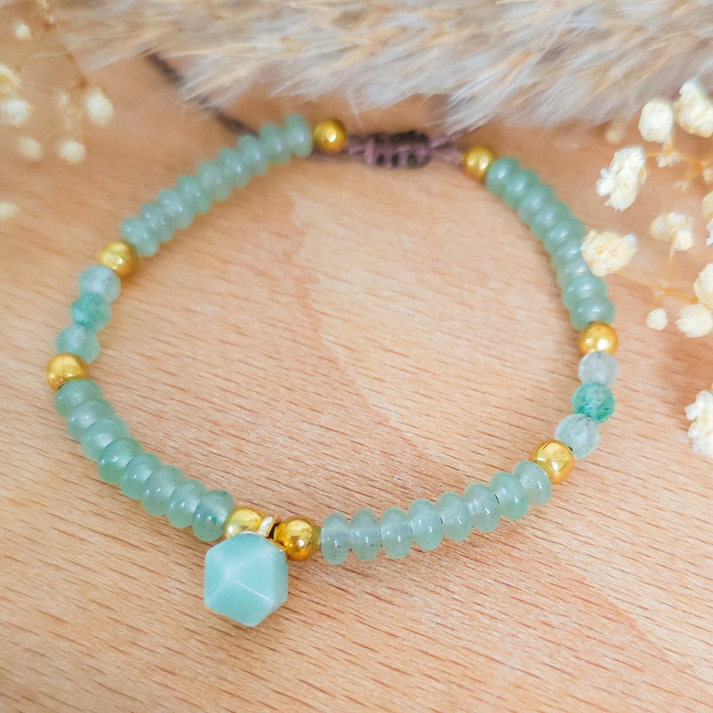 Handmade Green Aventurine Bracelet