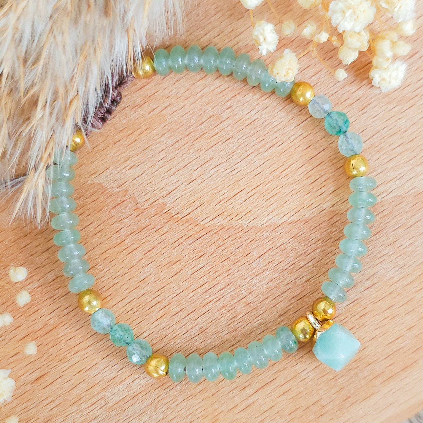 Handmade Green Aventurine Bracelet