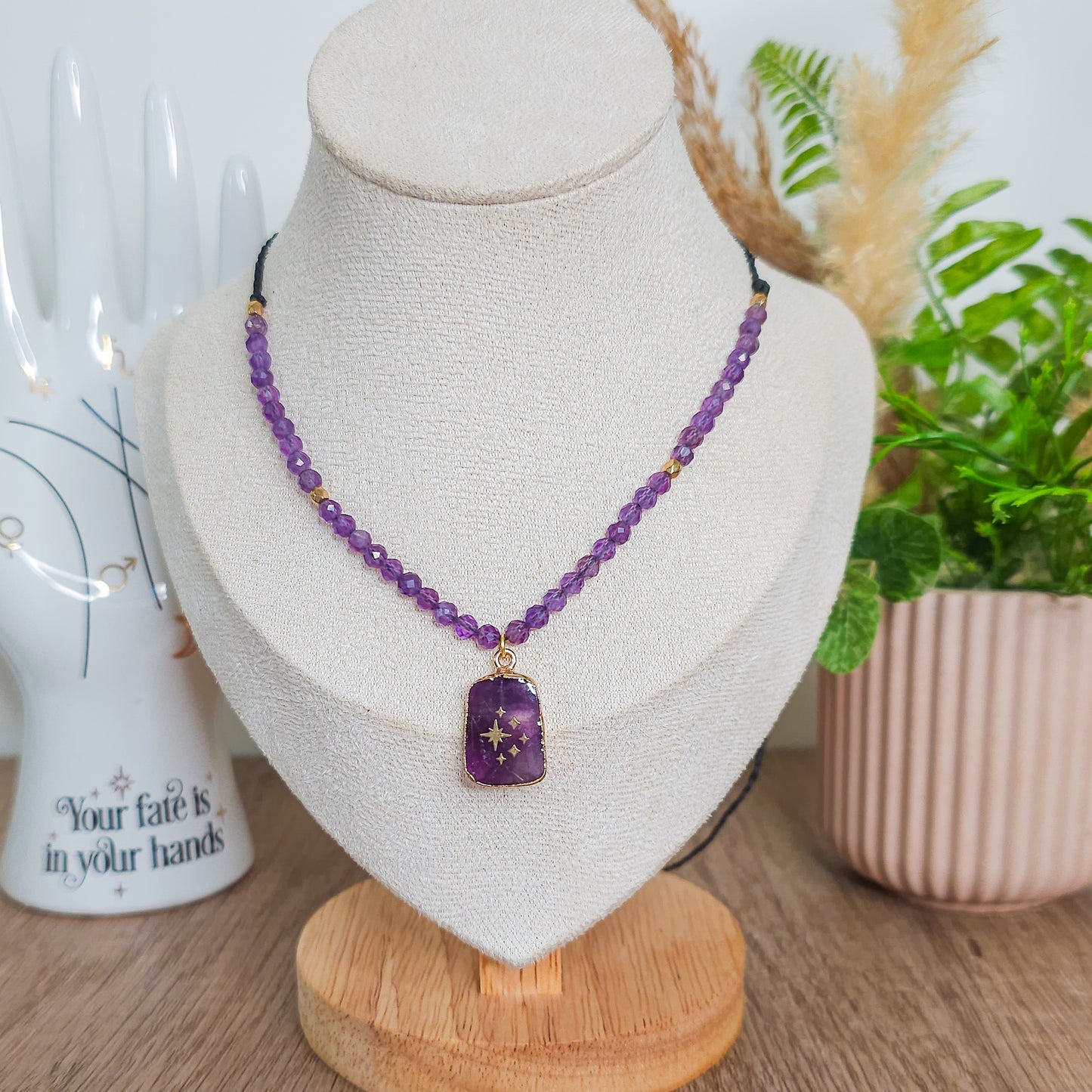 Handmade Amethyst Necklace