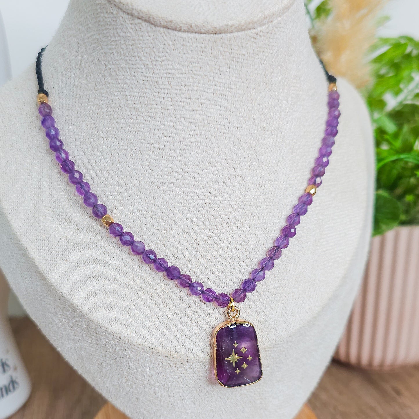 Handmade Amethyst Necklace