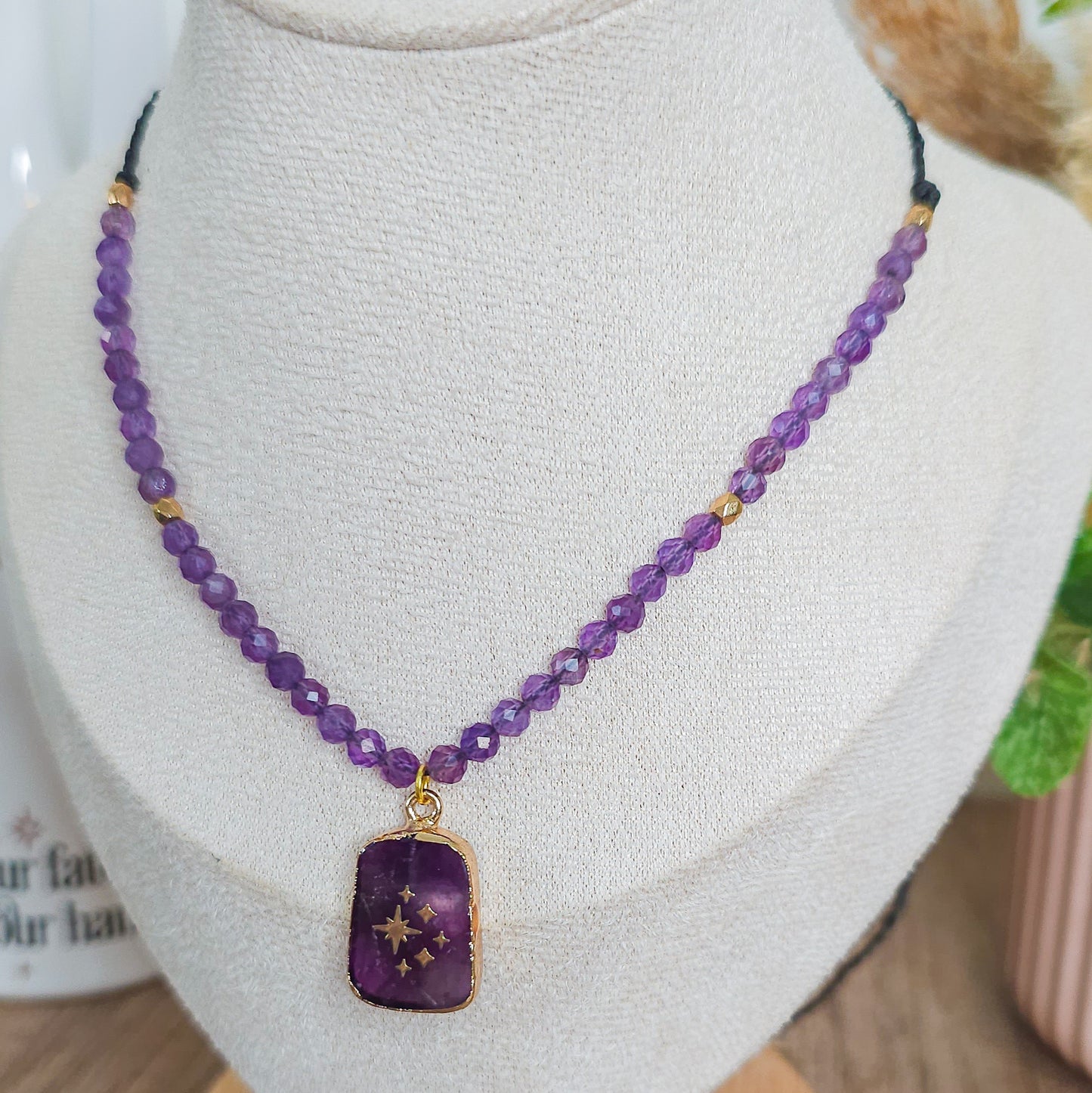 Handmade Amethyst Necklace