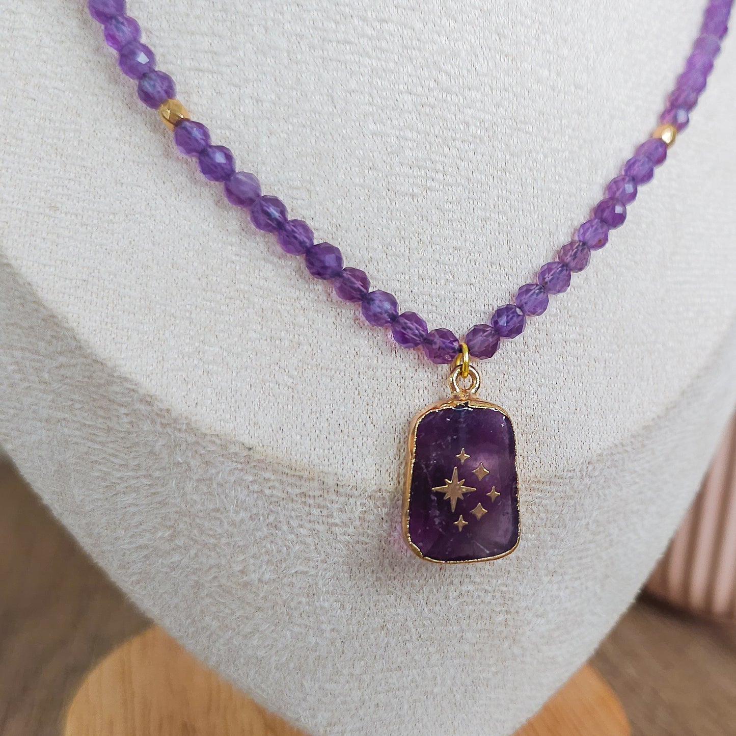 Handmade Amethyst Necklace