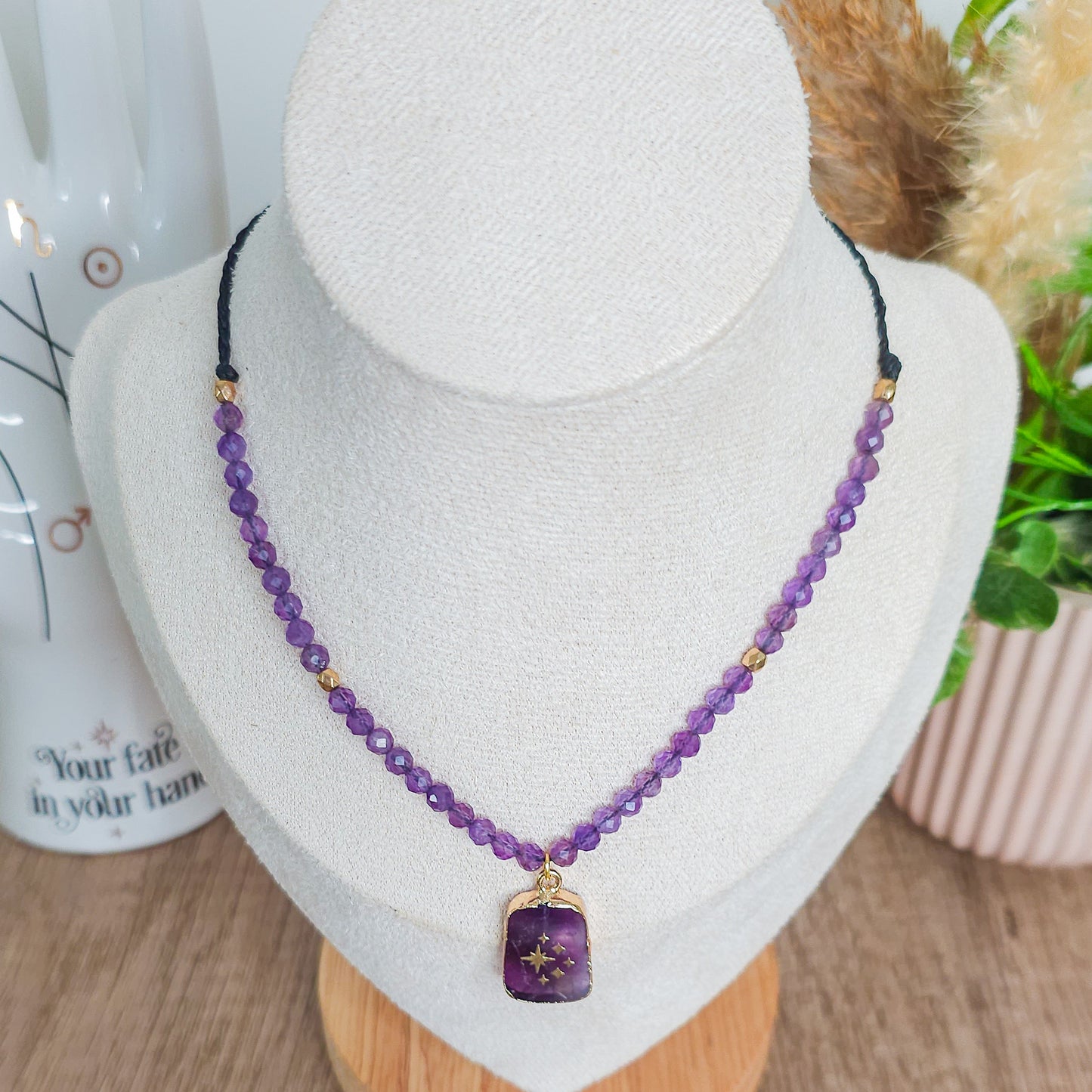 Handmade Amethyst Necklace