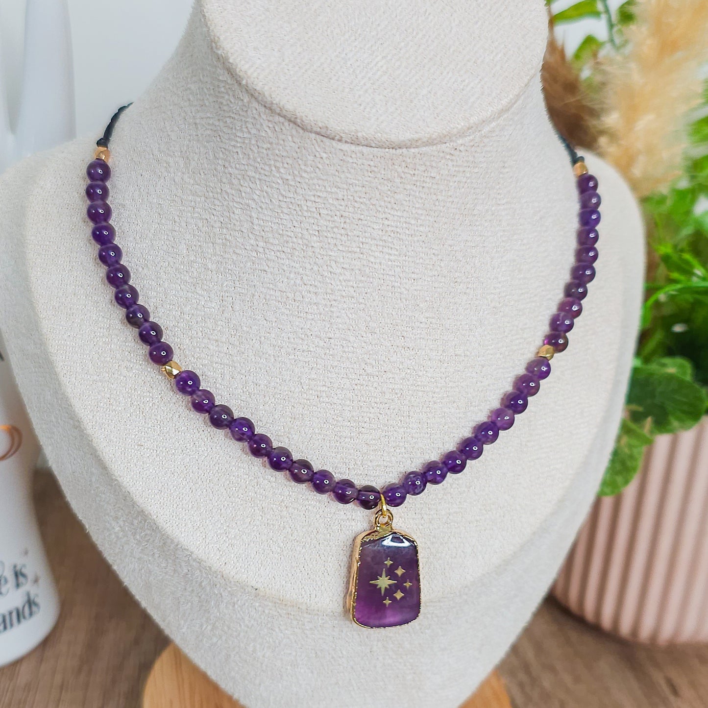Handmade Amethyst Necklace