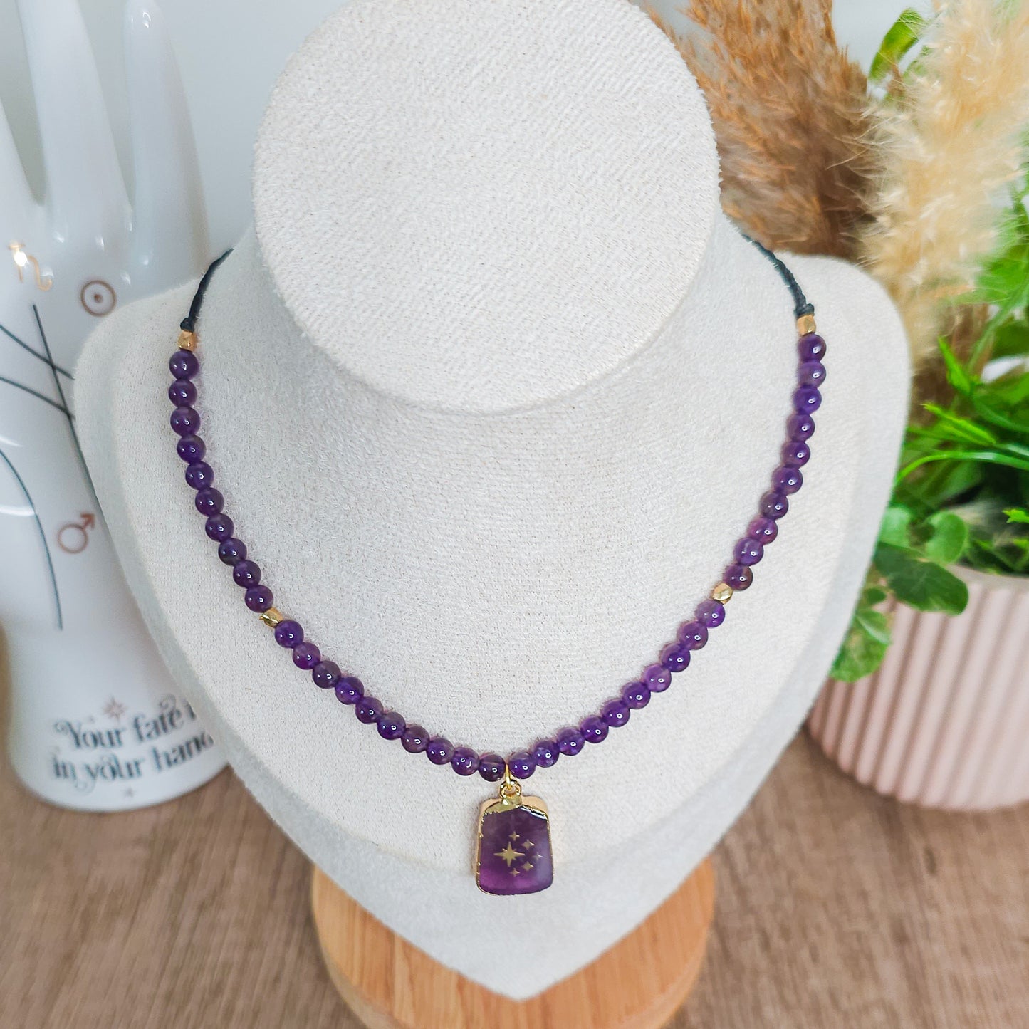 Handmade Amethyst Necklace