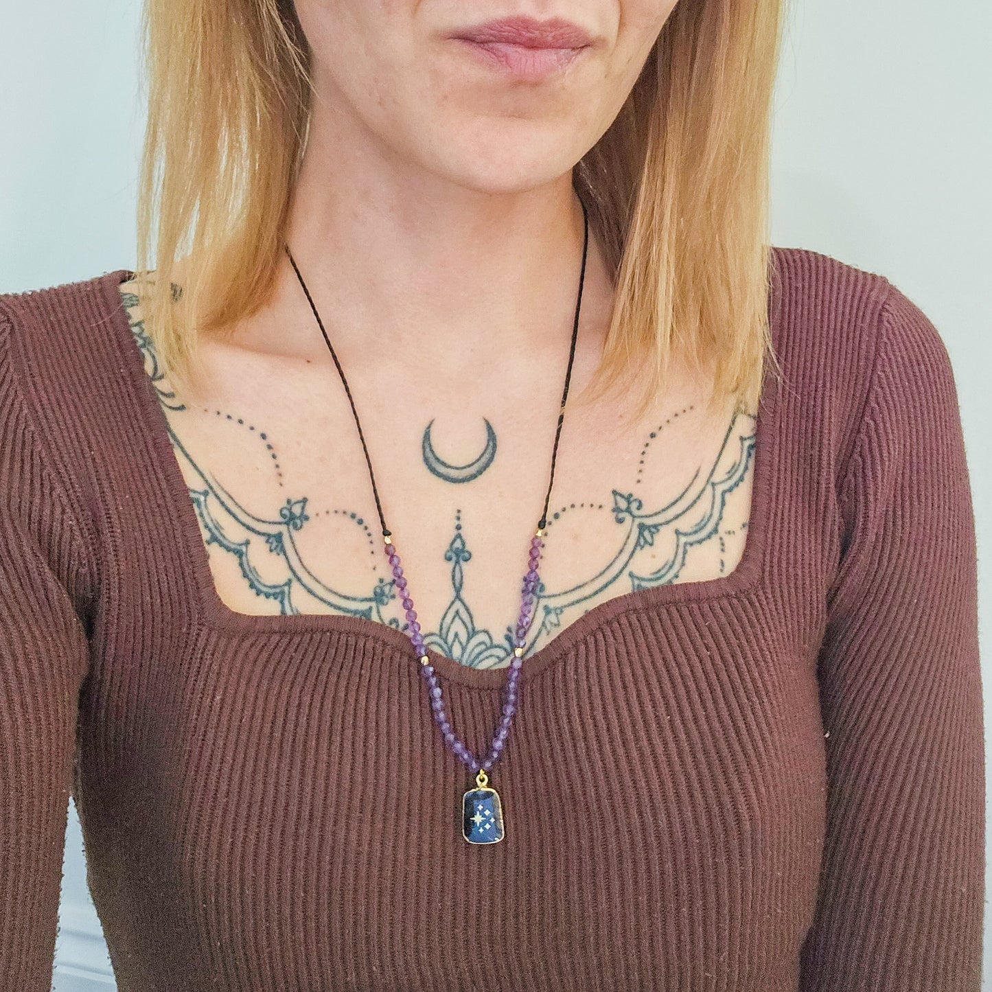 Handmade Amethyst Necklace