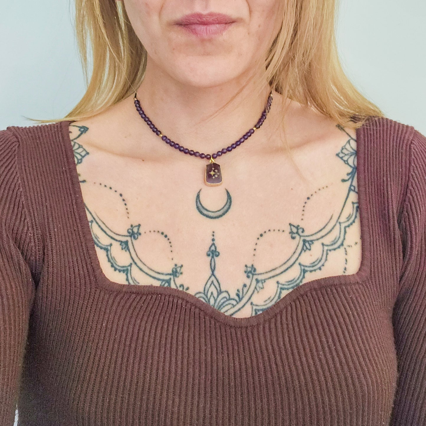 Handmade Amethyst Necklace