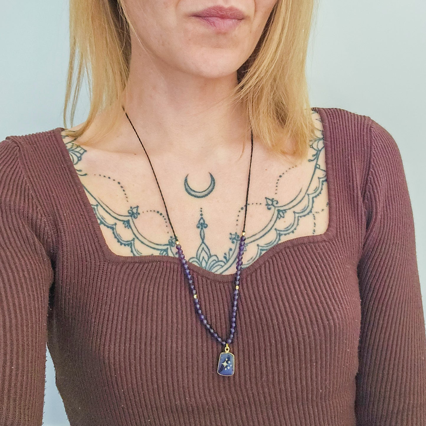 Handmade Amethyst Necklace