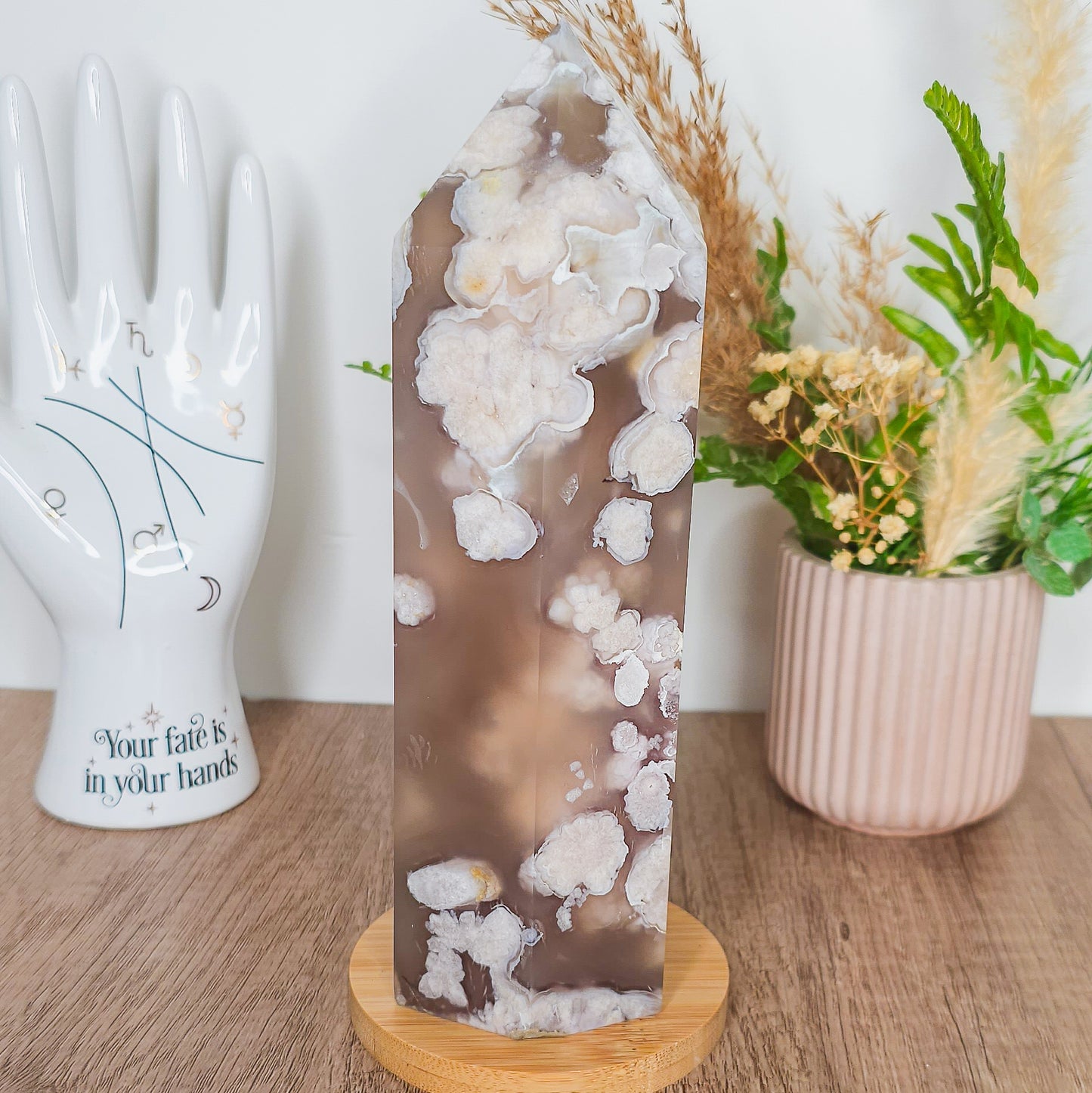 Statement Flower Agate Tower(1.27kg)