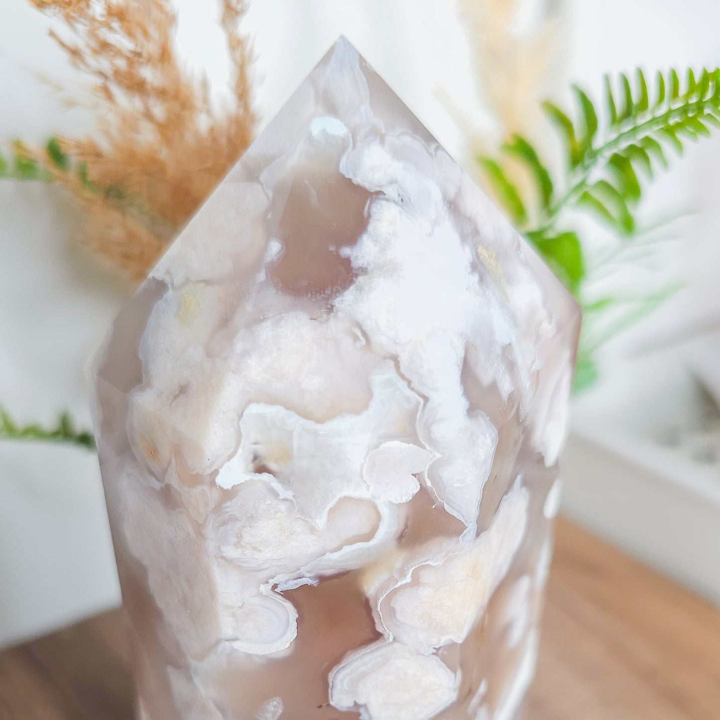 Statement Flower Agate Tower(1.27kg)