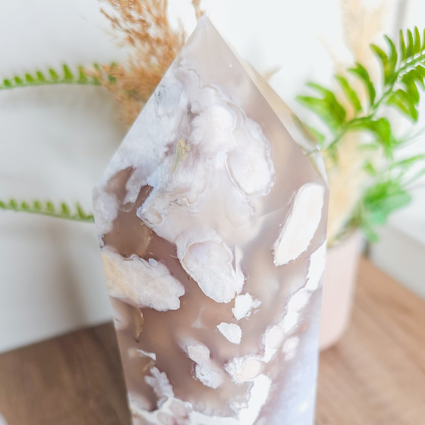 Statement Flower Agate Tower(1.27kg)