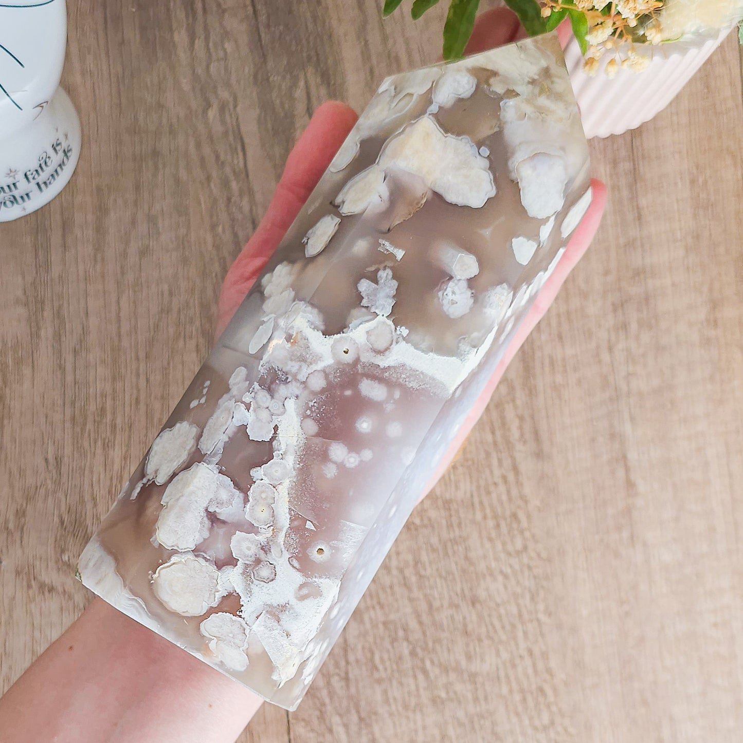 Statement Flower Agate Tower(1.27kg)