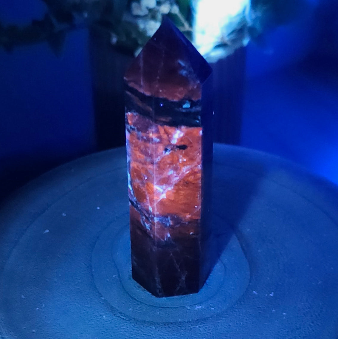Fluorescent Sodalite Tower