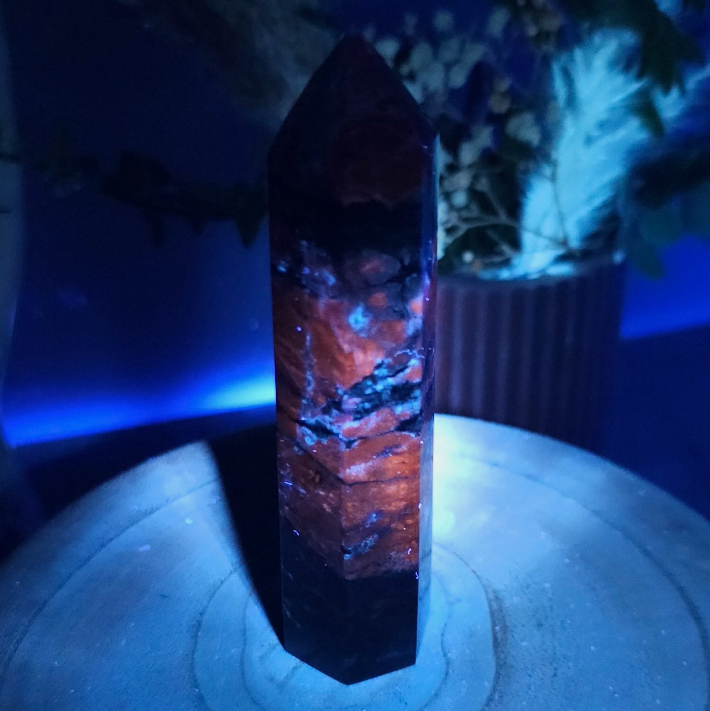 Fluorescent Sodalite Tower