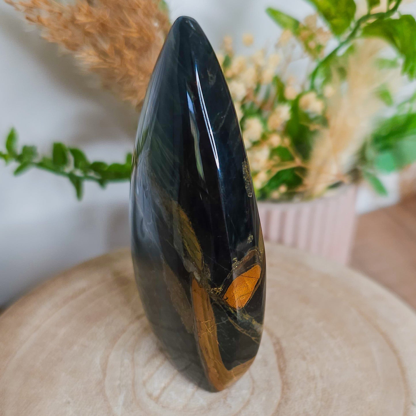 Blue Tiger's Eye Free-Form