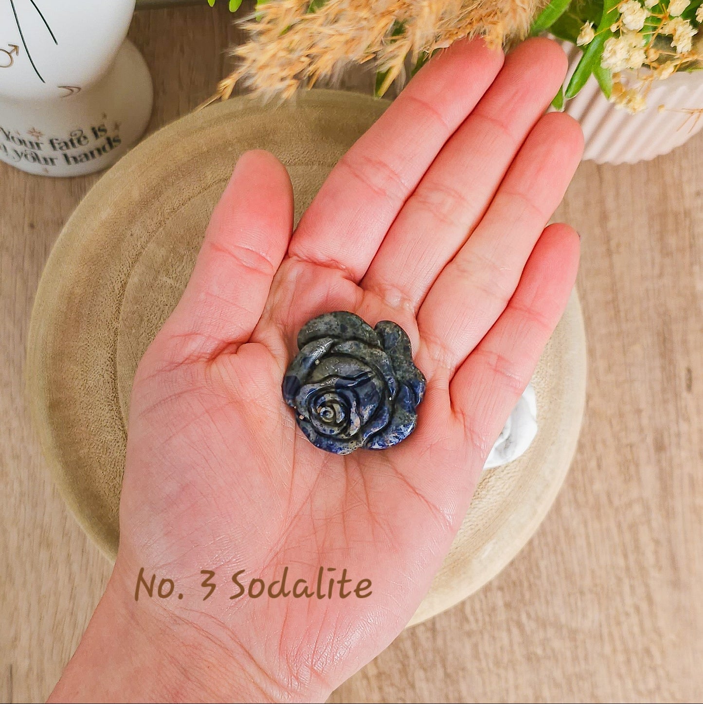 Crystal Rose Carving