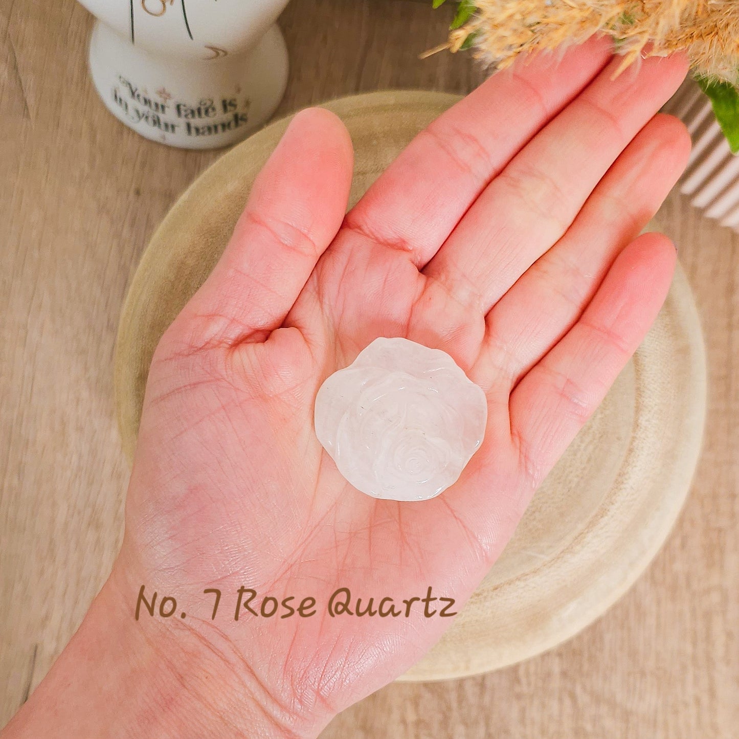 Crystal Rose Carving